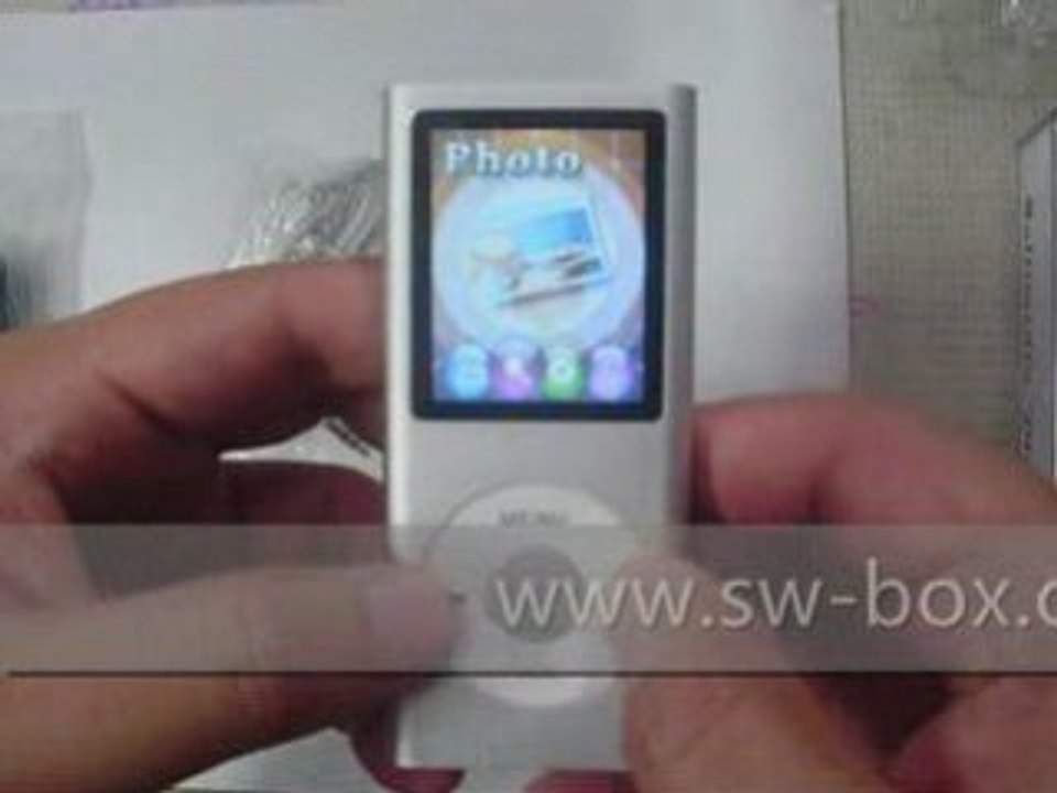 1.8 inch TFT LCD display MP4 Player - Silver Colour (1GB)