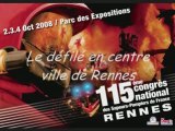 Défilé 115eme congrès national des sapeurs-pompiers