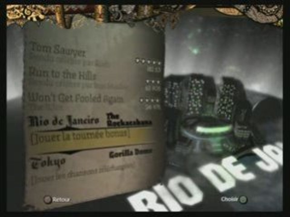 Rock band - Batterie - Carrière 100 % -  PS3