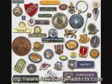 free badge addicts design plaques pins & buttons download