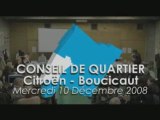 CONSEIL DE QUARTIER - CITROEN BOUCICAUT