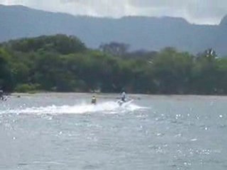 1ère leçon de ski nautique