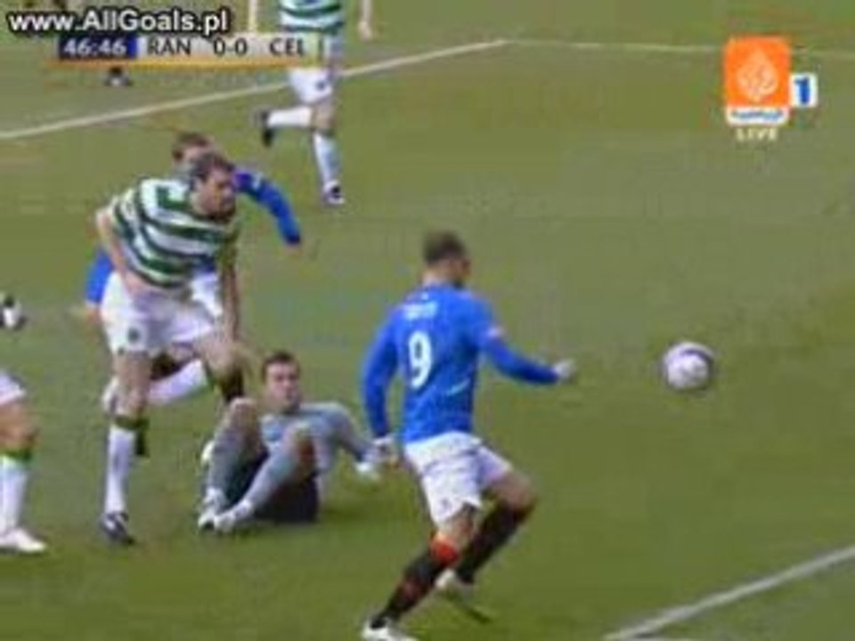 RANGERS 0-1 CELTIC - ARRET DE BORUC