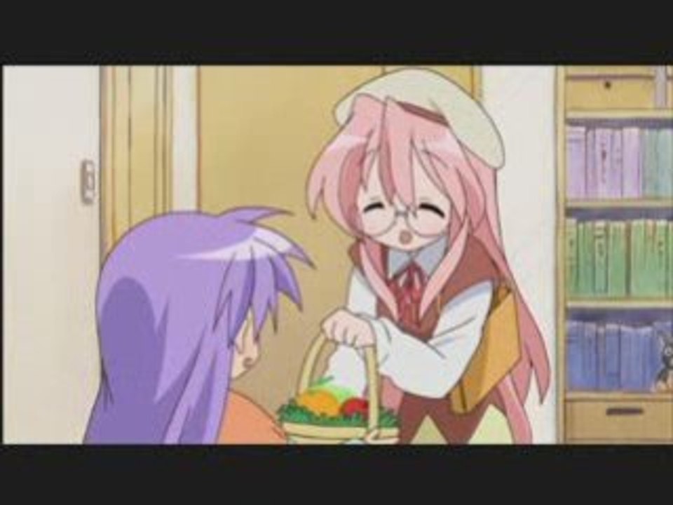 Lucky☆Star ep1 part2 english dub