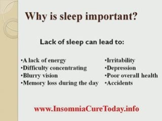 How to get insomnia relief with a natural sleep cure