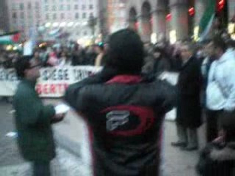 rassemblement de soutien à gaza (lyon)