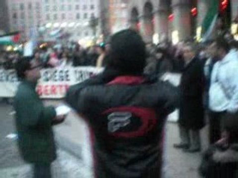 rassemblement de soutien à gaza (lyon)