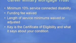Questions about disabled veterans loans