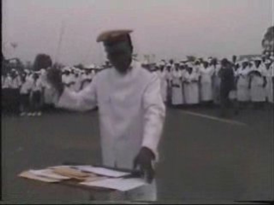 Le Général John Larsson au Congo 1 Aéroport - Armée du Salut