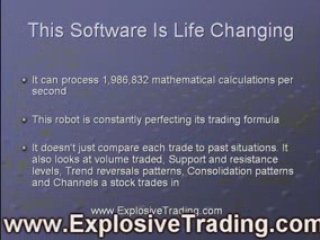 Michael Cohen Stock trading software, Stock Trading Robot