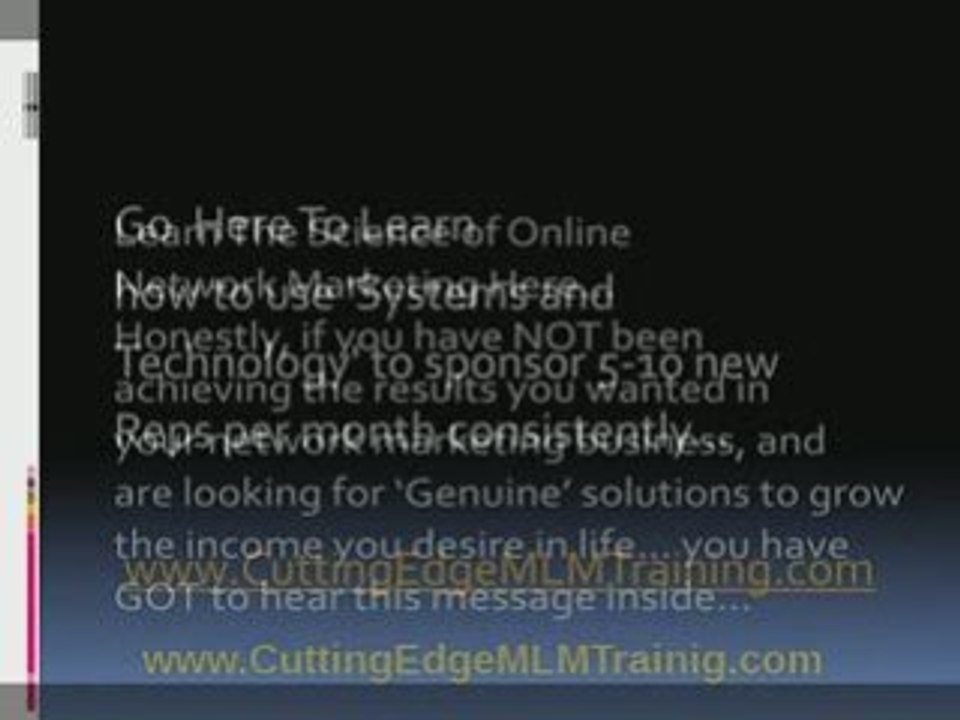 Complete MLM Network Marketing Training, Resource And Tools