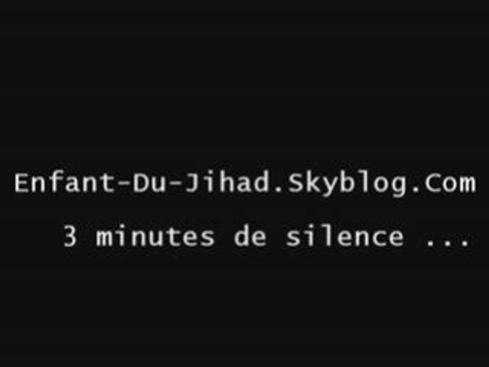3minutes de Silence