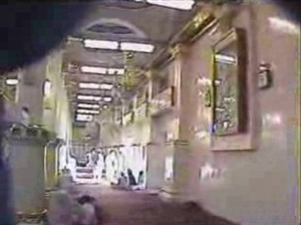 INTERIEUR DE LA MOSQUEE DE MEDINE