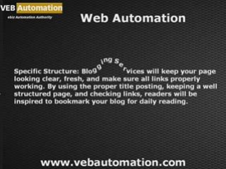 web automation