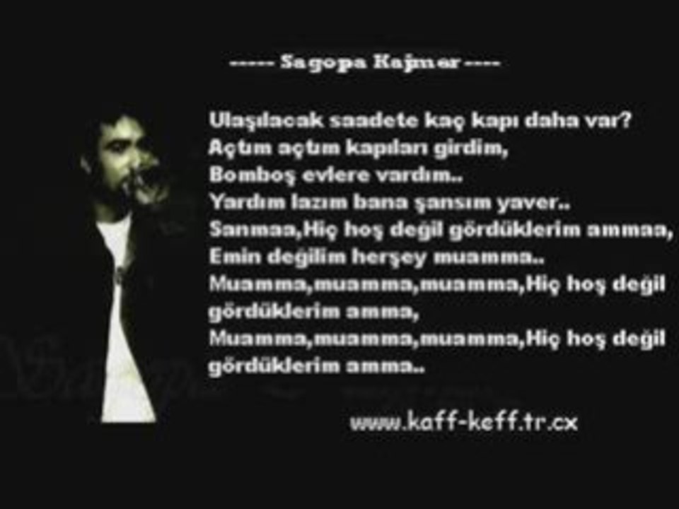 Sagopa Kajmer - Muamma