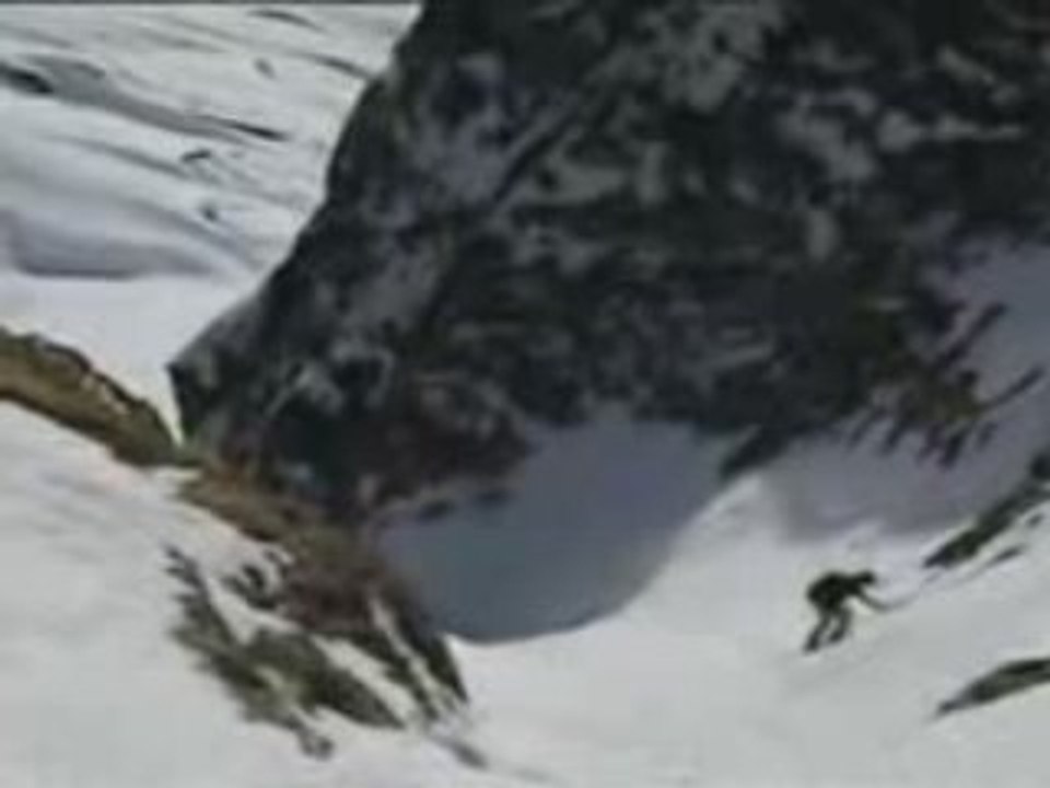 Tete de Paccaly  Passage du Pere couloir Est