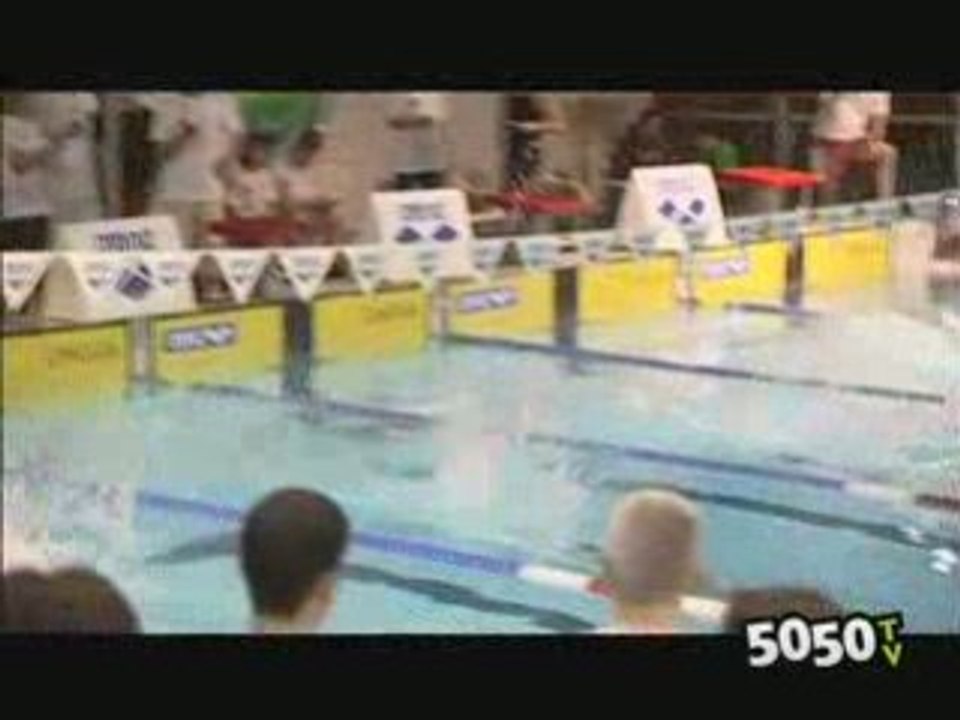 Hugues Duboscq , champion de natation