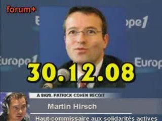 ITW de Martin Hirsch (30.12.08)