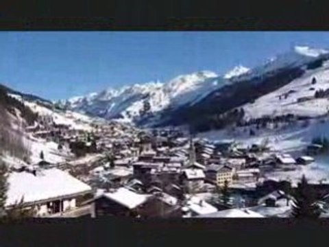 LA CLUSAZ visite de la station en hiver