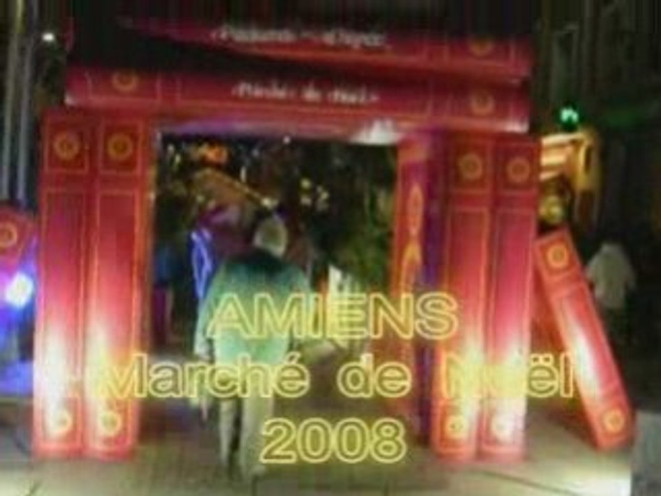 Marché de Noel d'Amiens