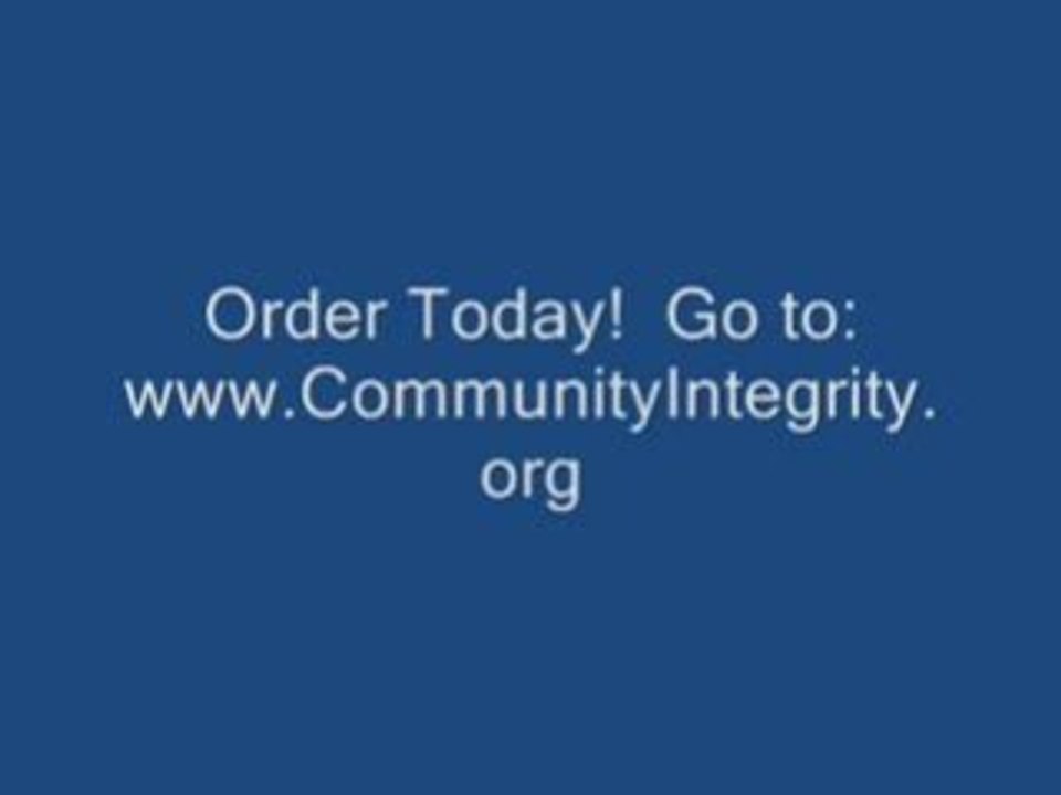 www.CommunityIntegrity.org