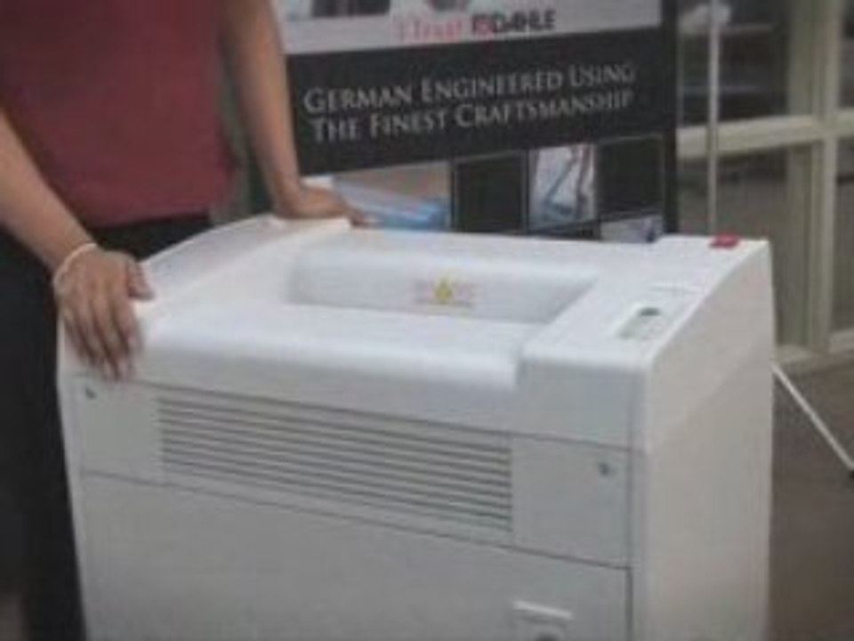 Dahle 20834ec High-Security Document Shredder