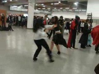Chibi Japan Expo Tifa vs Turk