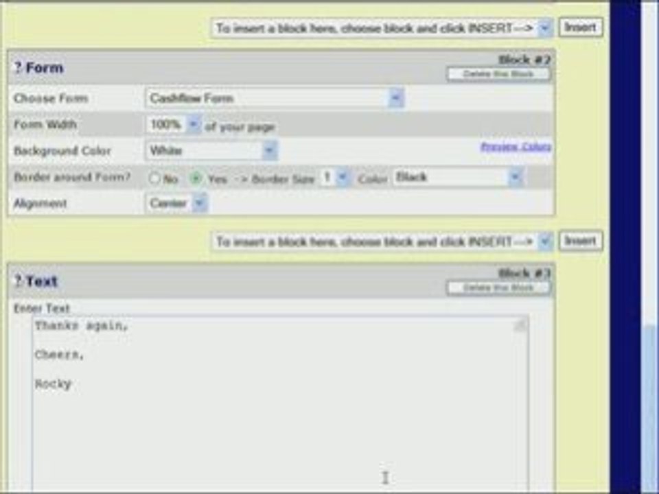 Site Build It Coaching - Using Form Build It For Products