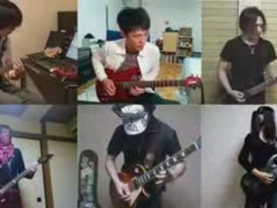 Canon Rock by JerryC with Japanese guitarists