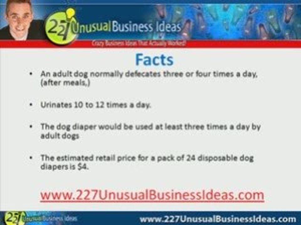 Dogs and Diapers Another Unusual Business Idea That Worked