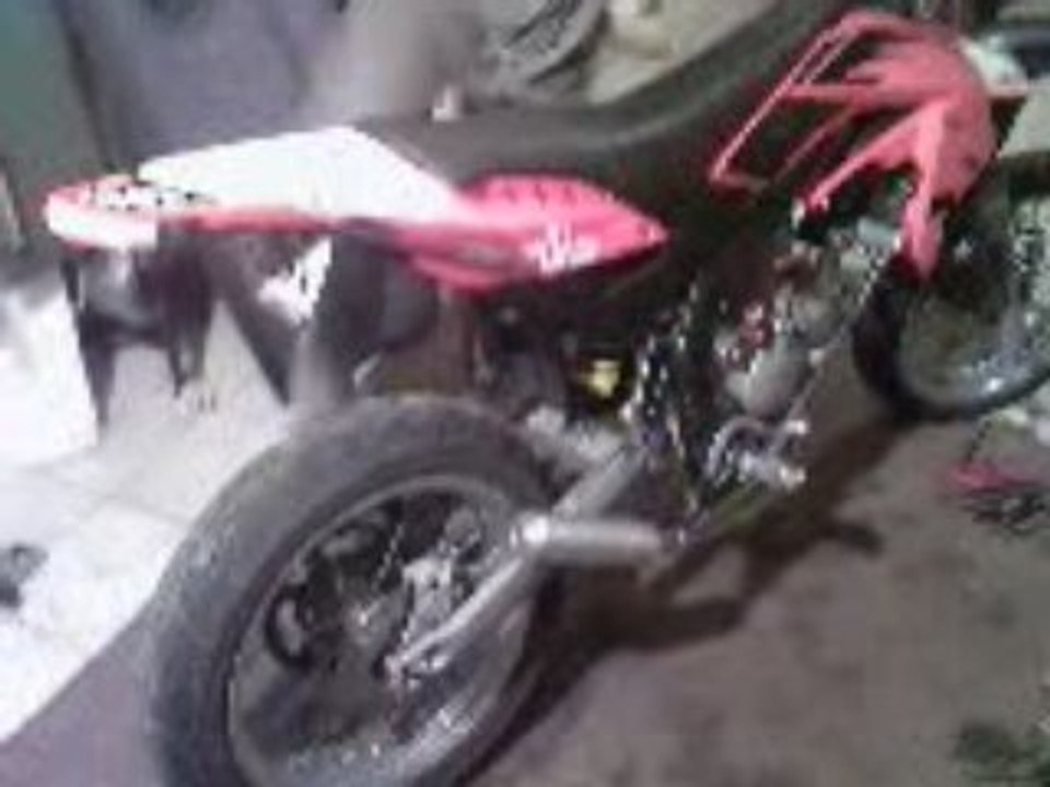 1er démarage du scr sur ma apriia sx