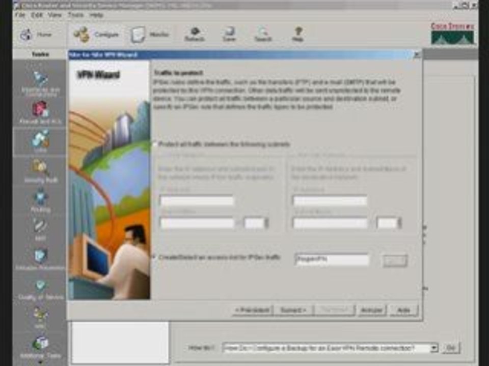 Création d'un tunnel VPN IPSec entre 2 routeurs Cisco