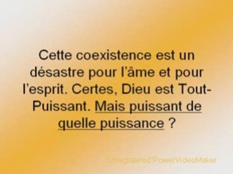 L'humilité de Dieu!