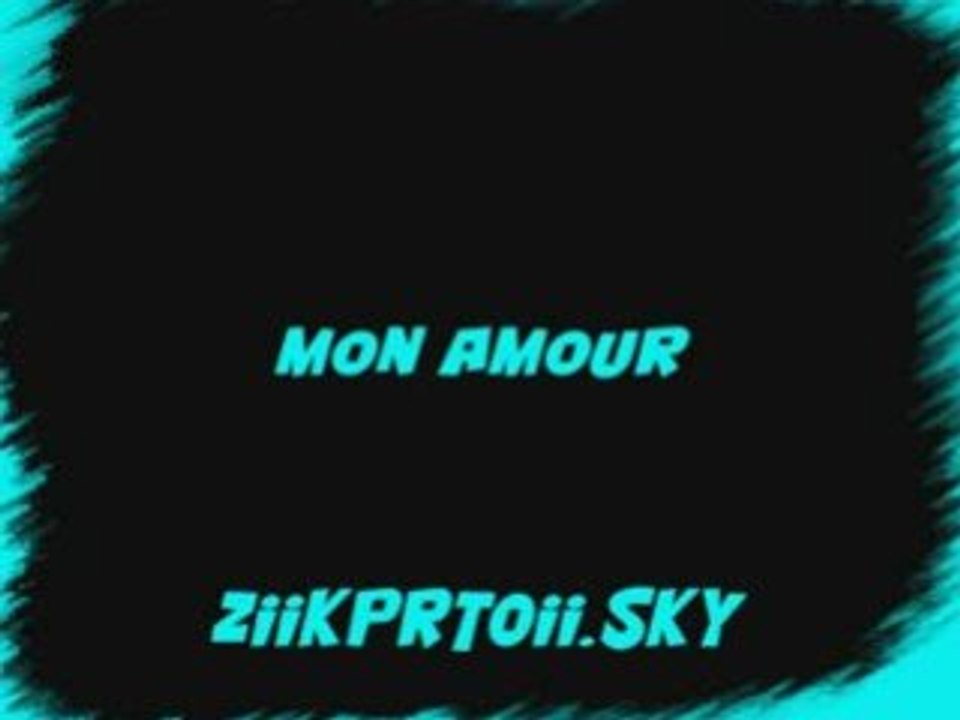 mon amour