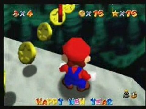 Gameshark code: Flame throwers spawn yellow coins