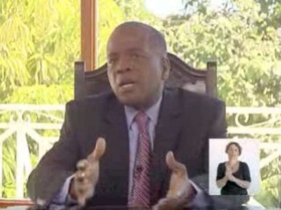 Voeux 2009 de Jacques Gillot, Président du CG de Guadeloupe