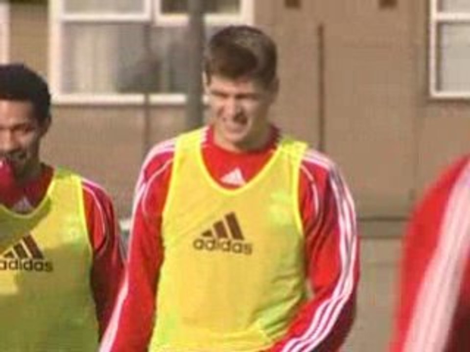 Gerrard back in Training
