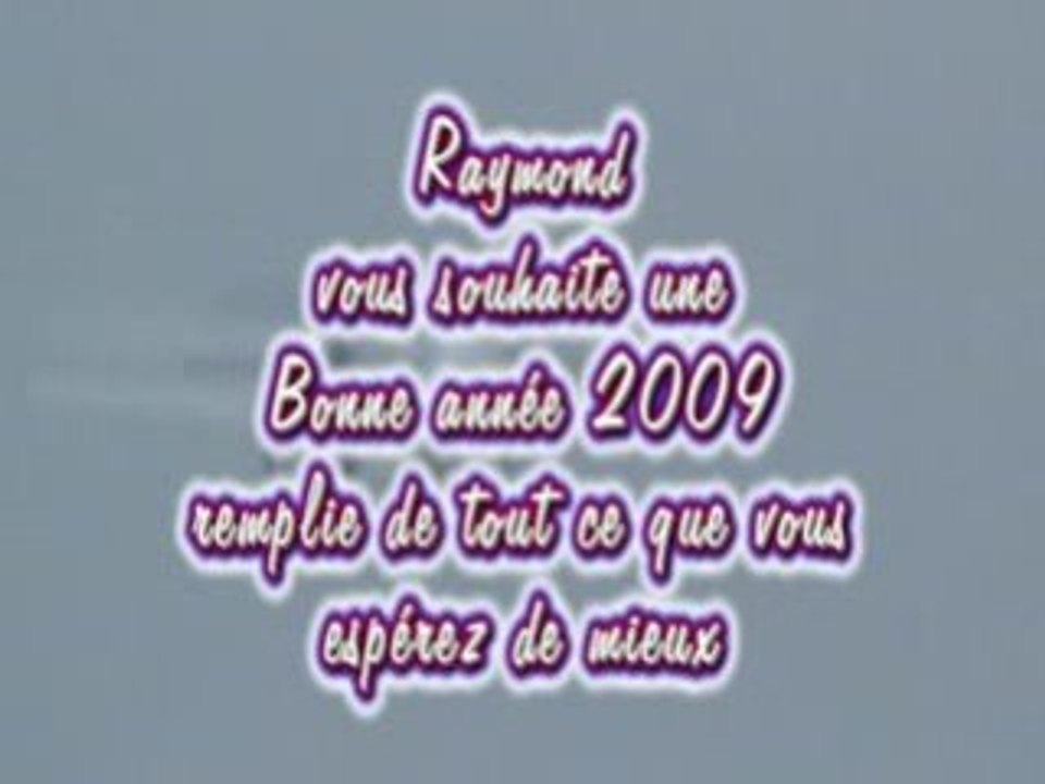 Bonne année 2009