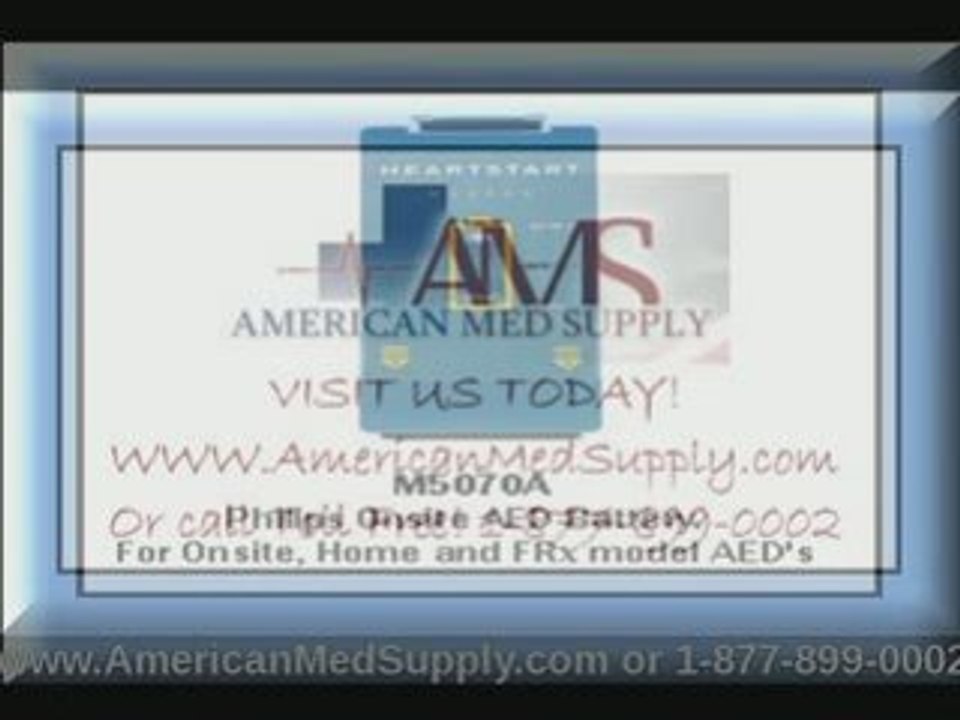 M5070A Philips Onsite AED Battery