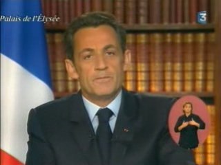 Les Voeux de Nicolas Sarkozy pour 2009 !