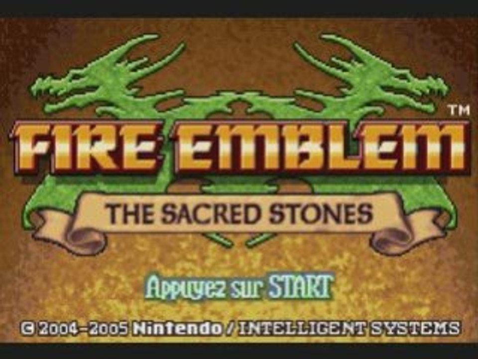 Fire emblem the sacred stone
