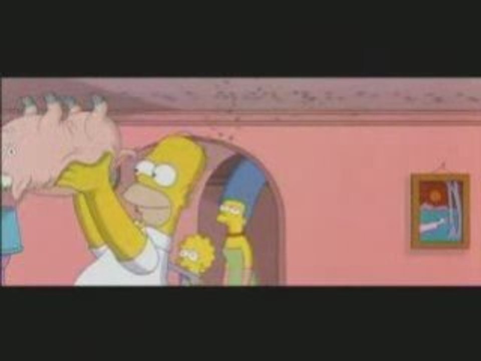 Les Simpson Spider Cochon