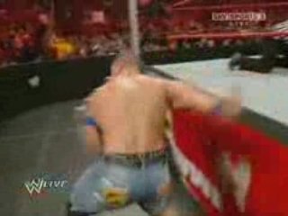 Raw John Cena vs. Kane