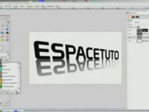 Tutoriel the gimp effet texte perspective