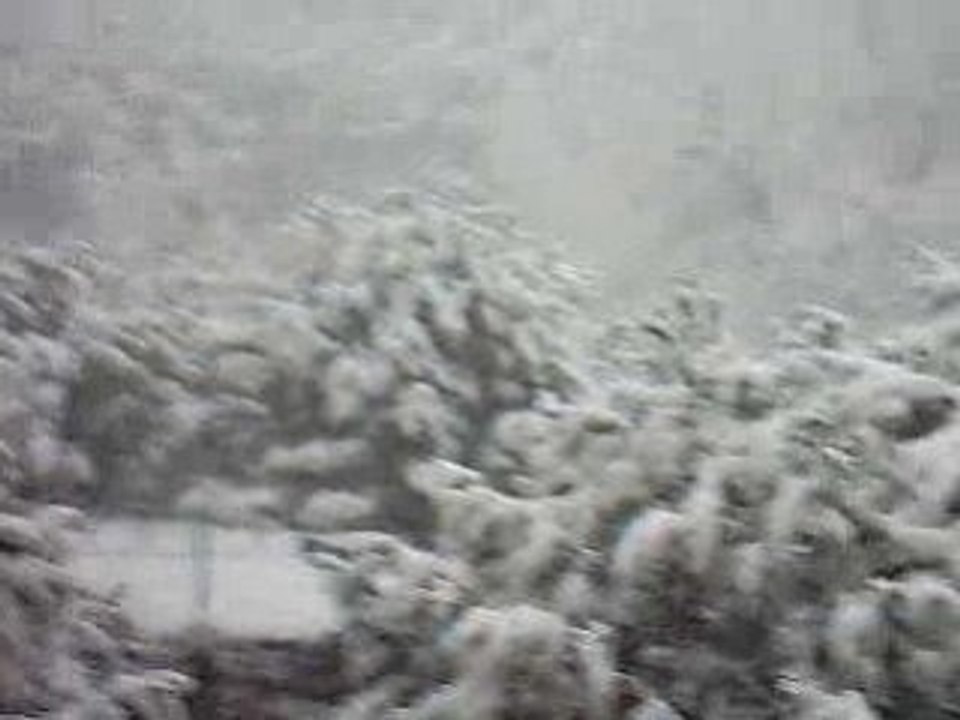 Il neige à Marseille !!!