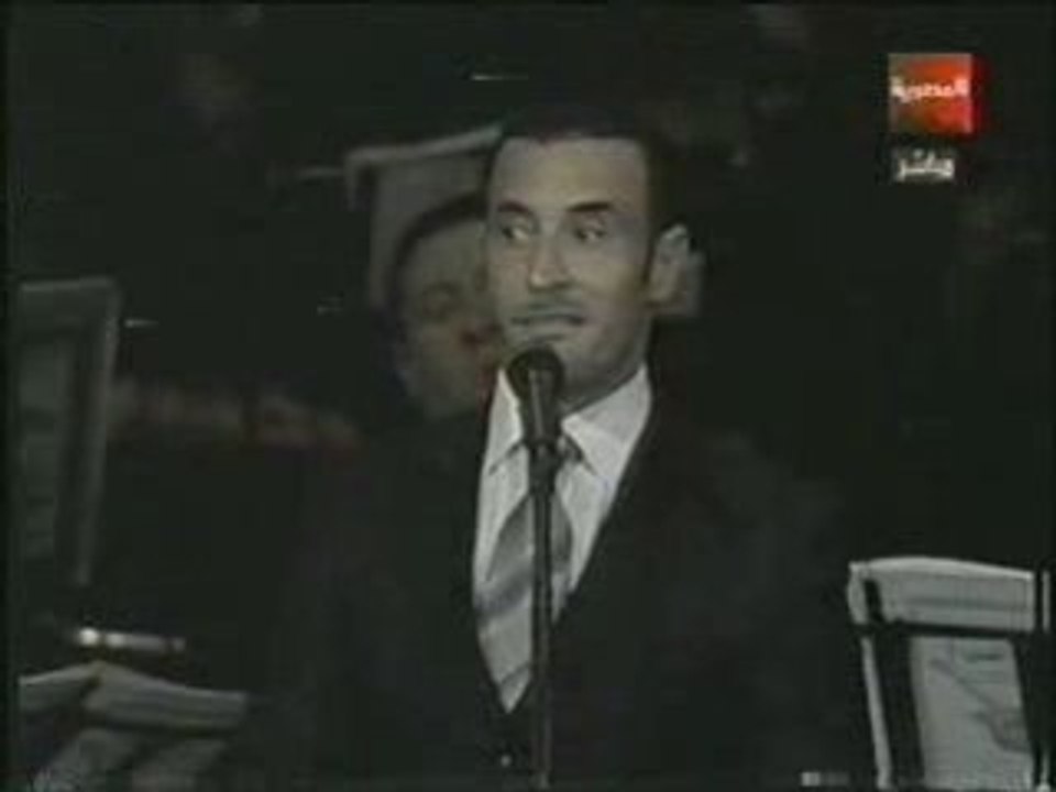 كاظم الساهر يغني بغداد في مصKathem Al Saher - Baghdad