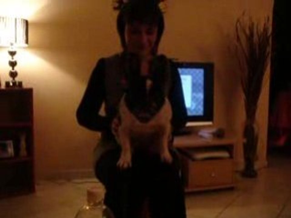 Quand Emilie a trop bu... hi hi