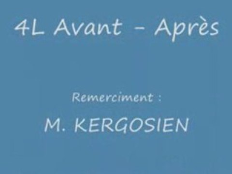 Relooking de la 4L (équipage 417 4L Trophy 2009)