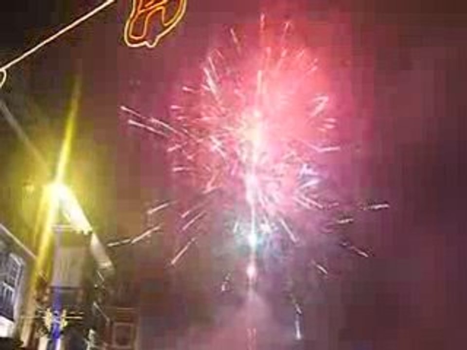 feu d'artifice/ tournai