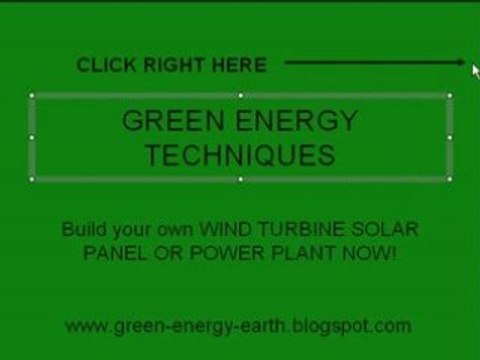 SOLAR PANEL WIND TURBINE